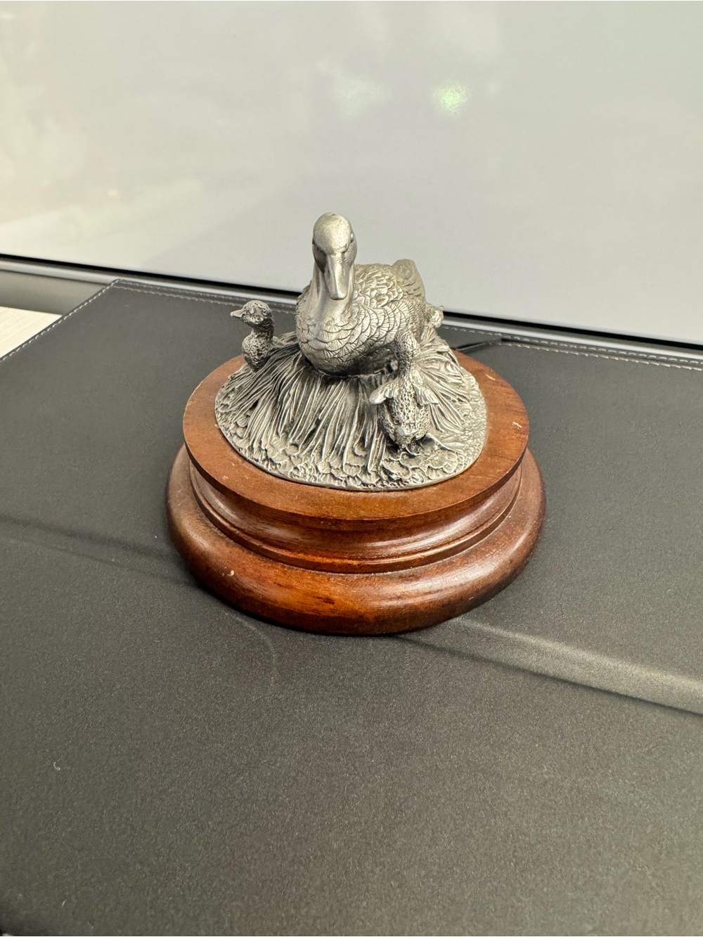A vintage Chilmark pewter figurine from 1977.